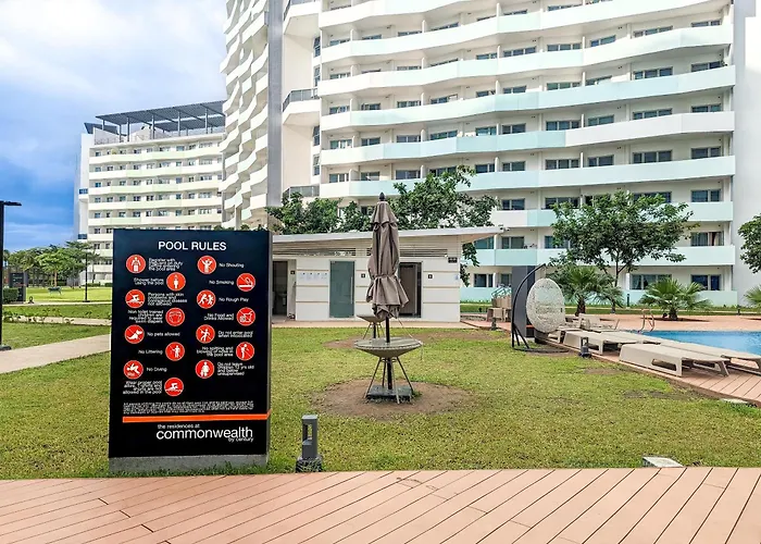 Apartment Bright & Cozy In Commonwealth, Up Diliman